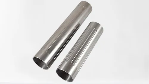 Titanium threaded Tube